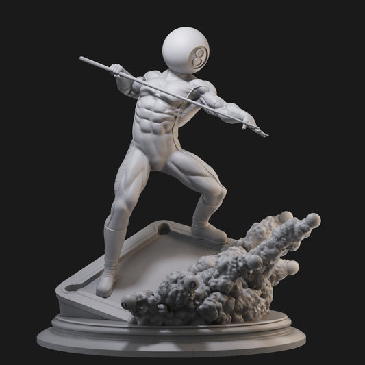 8-Ball Marvel 3D Printing Scale GK Resin Figure