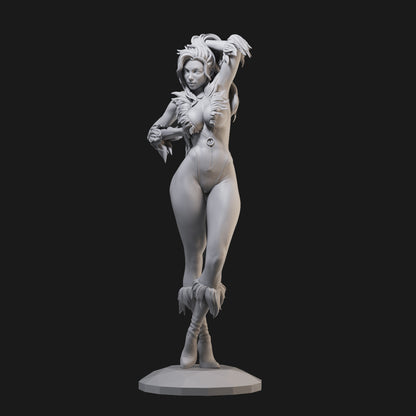 Black Cat Female Thief Marvel 3D Printing Scale GK Resin Figure