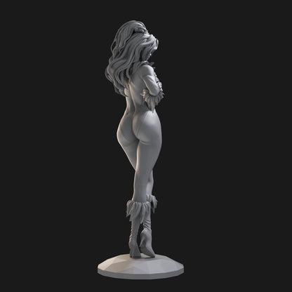 Black Cat Female Thief Marvel 3D Printing Scale GK Resin Figure