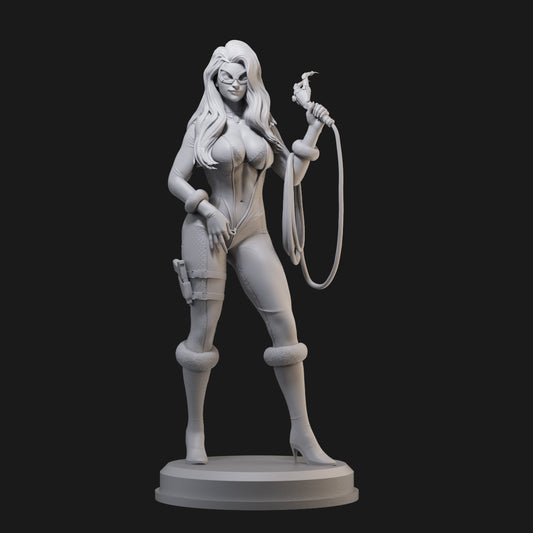 Black Cat Marvel Heroine 3D Printing Scale GK Resin Figure