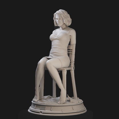 Black Widow Arrested 3D Printing Scale GK Resin Figure