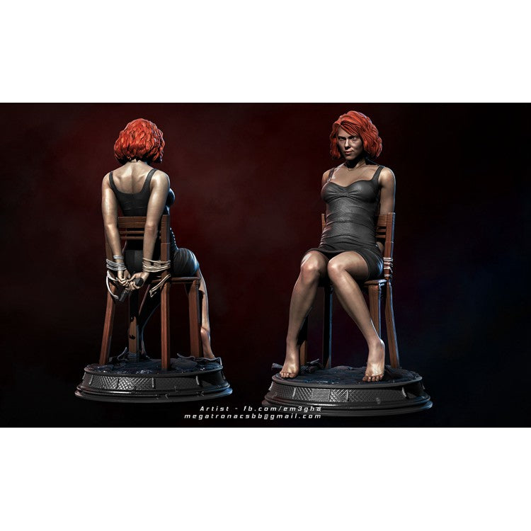 Black Widow Arrested 3D Printing Scale GK Resin Figure