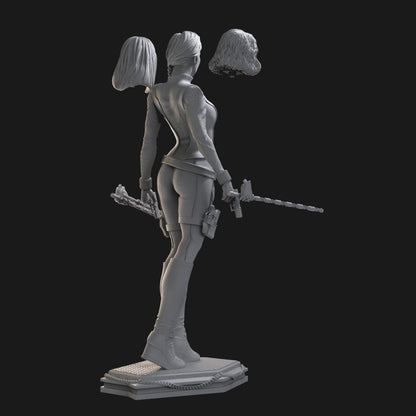 Black Widow Romanoff 3D Printing Scale GK Resin Figure