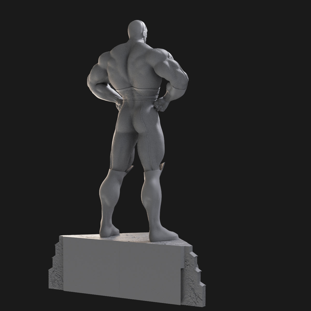 Captain Britain 3D Printing Scale GK Resin Figure