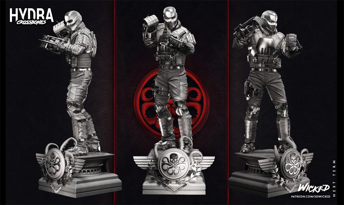 Crossbones 3D Printing Scale GK Resin Figure