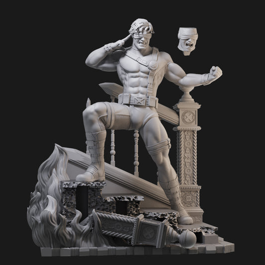 Cyclops Classic Scene 3D Printing Scale GK Resin Figure