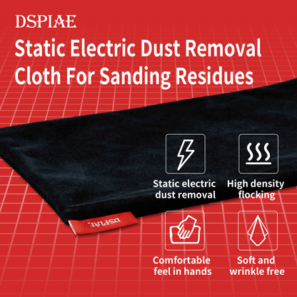 DSPIAE DC-25 Static Electric Dust Removal Cloth For Sanding Residues