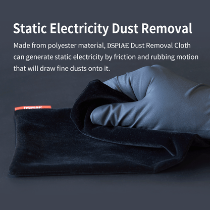 DSPIAE DC-25 Static Electric Dust Removal Cloth For Sanding Residues