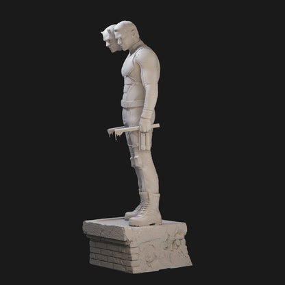 Daredevil Marvel Super Heroe 3D Printing Scale GK Resin Figure