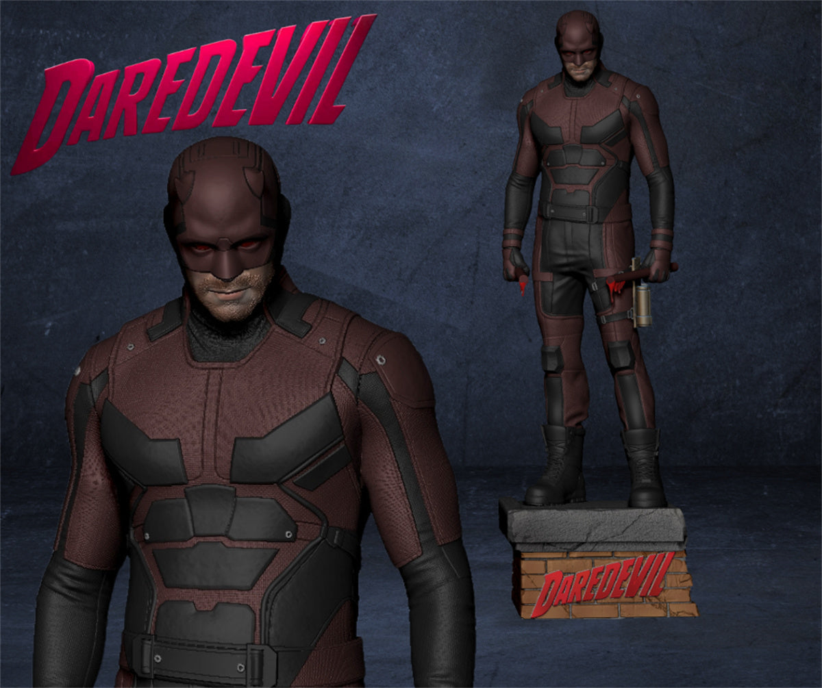 Daredevil Marvel Super Heroe 3D Printing Scale GK Resin Figure