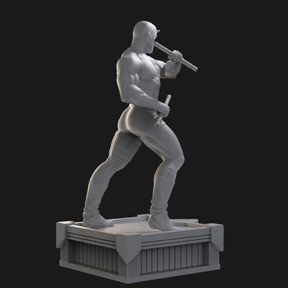 Daredevil Marvel 3D Printing Scale GK Resin Figure