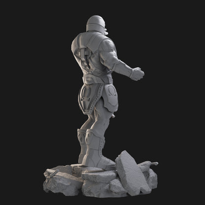 Darkseid DC Super Villain 3D Printing Scale GK Resin Figure