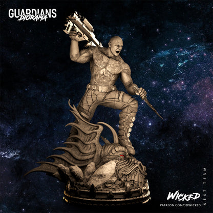 Destroyer Guardians of the Galaxy 3D Printing Scale GK Resin Figure