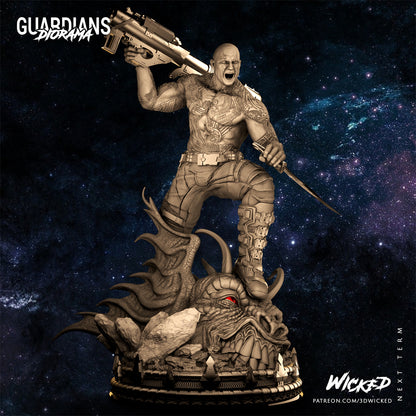 Destroyer Guardians of the Galaxy 3D Printing Scale GK Resin Figure