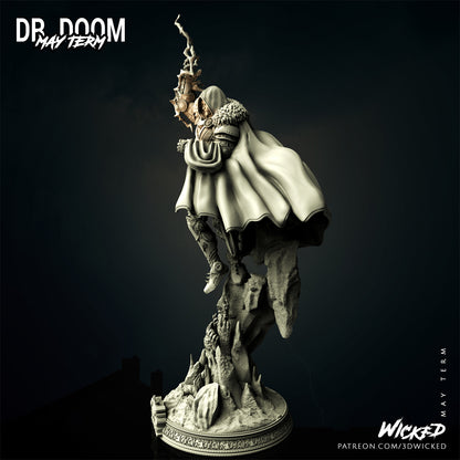 Doctor Doom 3D Printing Scale GK Resin Figure