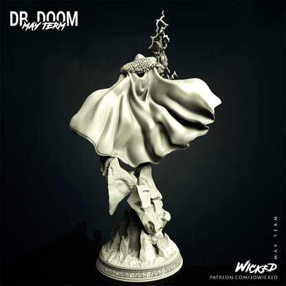 Doctor Doom 3D Printing Scale GK Resin Figure