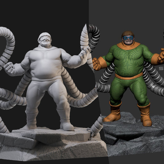 Doctor Octopus 3D Printing Scale GK Resin Figure