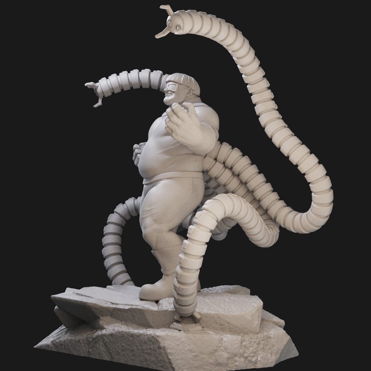 Doctor Octopus 3D Printing Scale GK Resin Figure