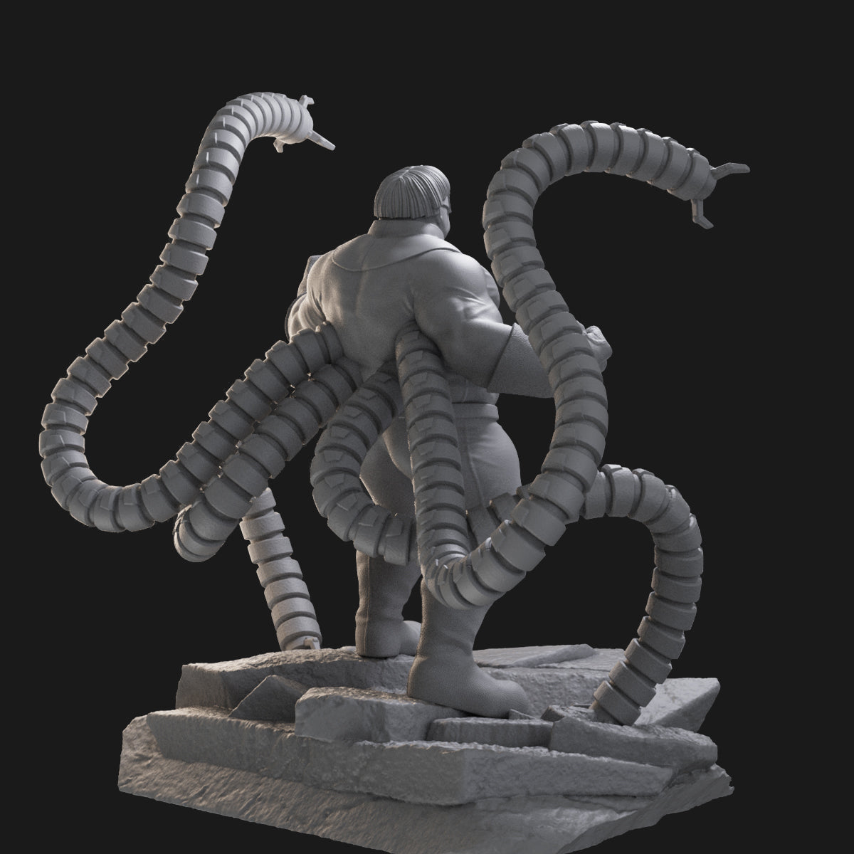 Doctor Octopus 3D Printing Scale GK Resin Figure