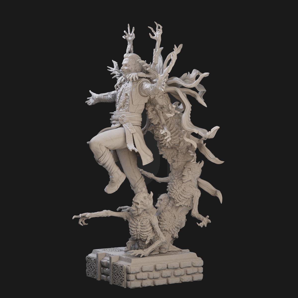 Doctor Strange Zombie Edition 3D Printing Scale GK Resin Figure