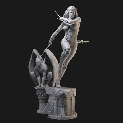 Erica Sinner 3D Printing Scale GK Resin Figure