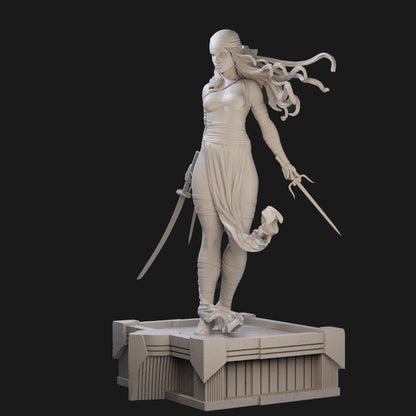 Erika Marvel Super Heroes 3D Printing Scale GK Resin Figure