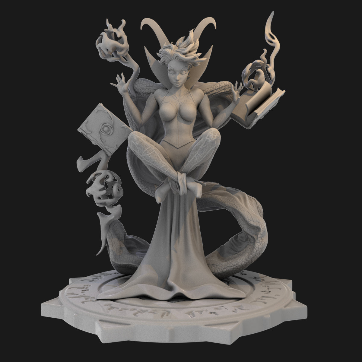 Female Doctor Strange 3D Printing Scale GK Resin Figure