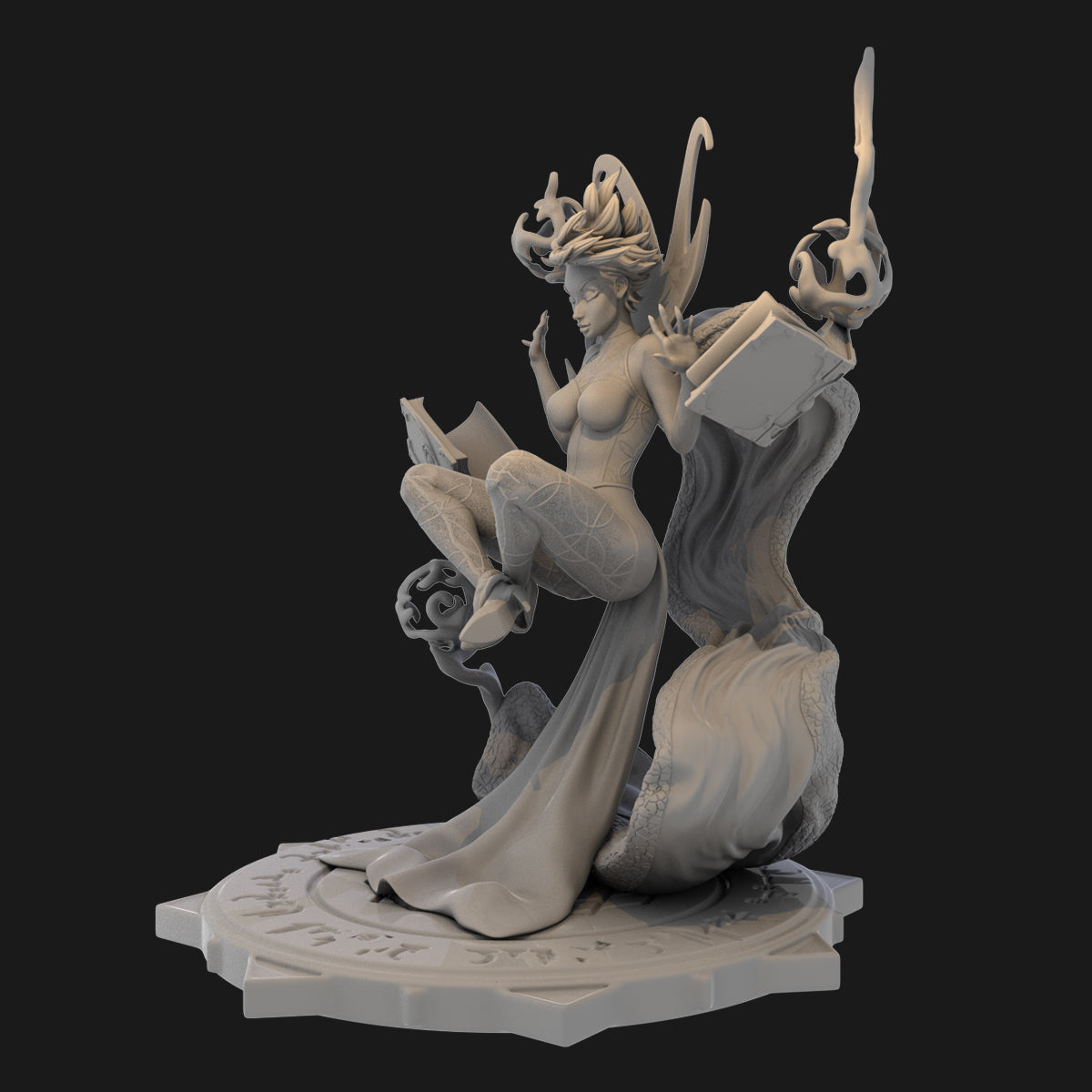 Female Doctor Strange 3D Printing Scale GK Resin Figure