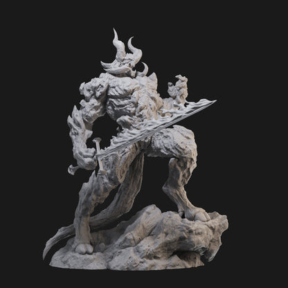 Fire Giant Surtur 3D Printing Scale GK Resin Figure