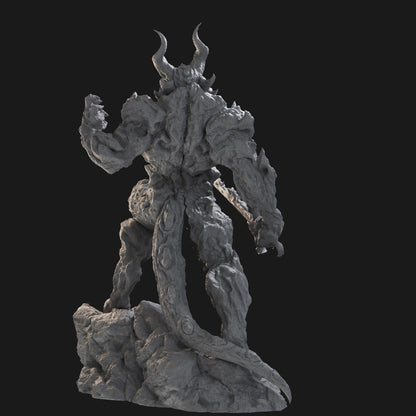 Fire Giant Surtur 3D Printing Scale GK Resin Figure