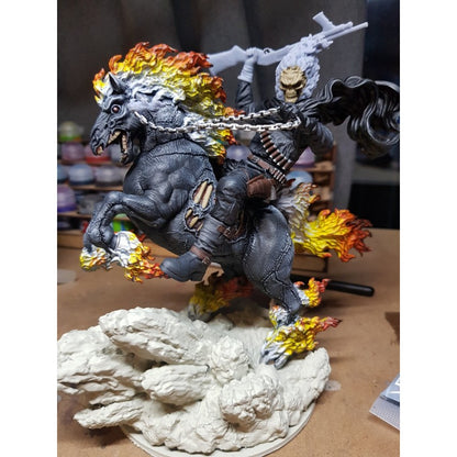 Ghost Rider 3D Printing Scale GK Resin Figure