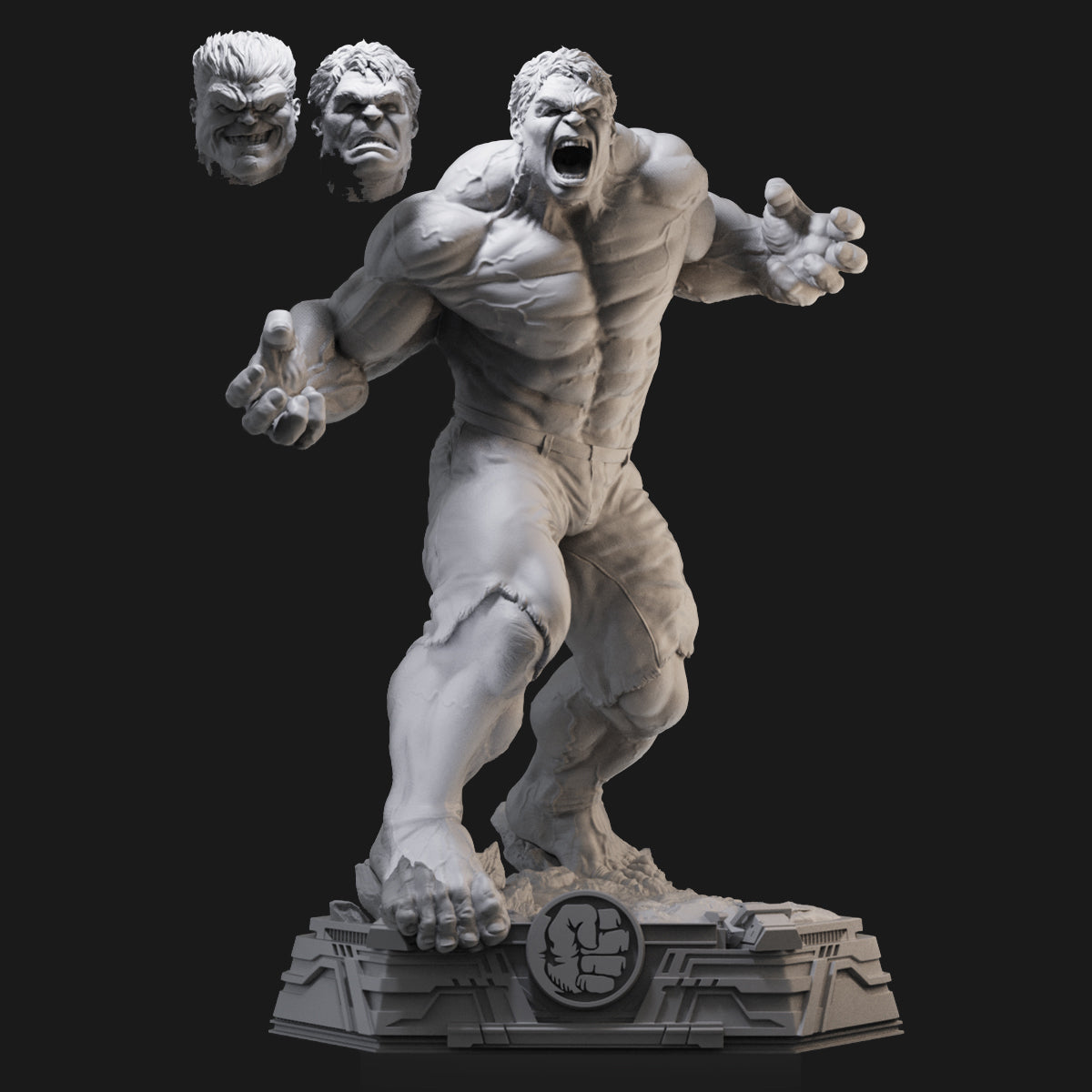 The Hulk from The Avengers 3D Printing Scale GK Resin Figure