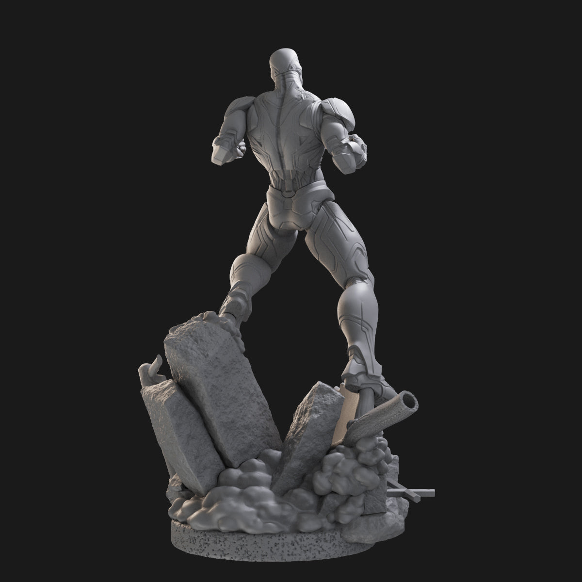 Iron Man Avengers 3D Printing Scale GK Resin Figure