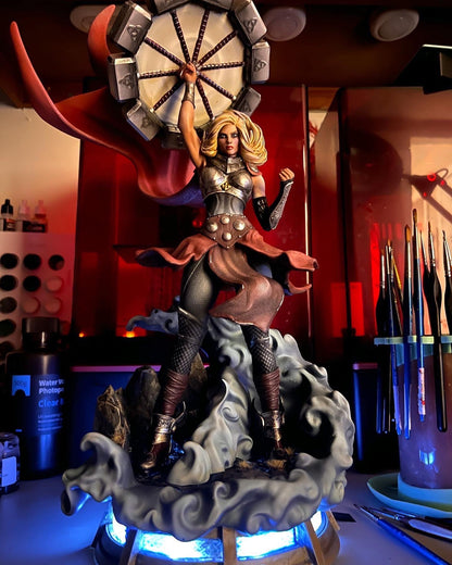 Jane Foster Lady Thor 3D Printing Scale GK Resin Figure