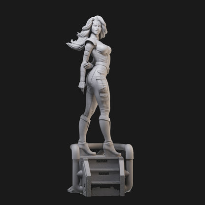 Jean Phoenix in Uniform 3D Printing Scale GK Resin Figure