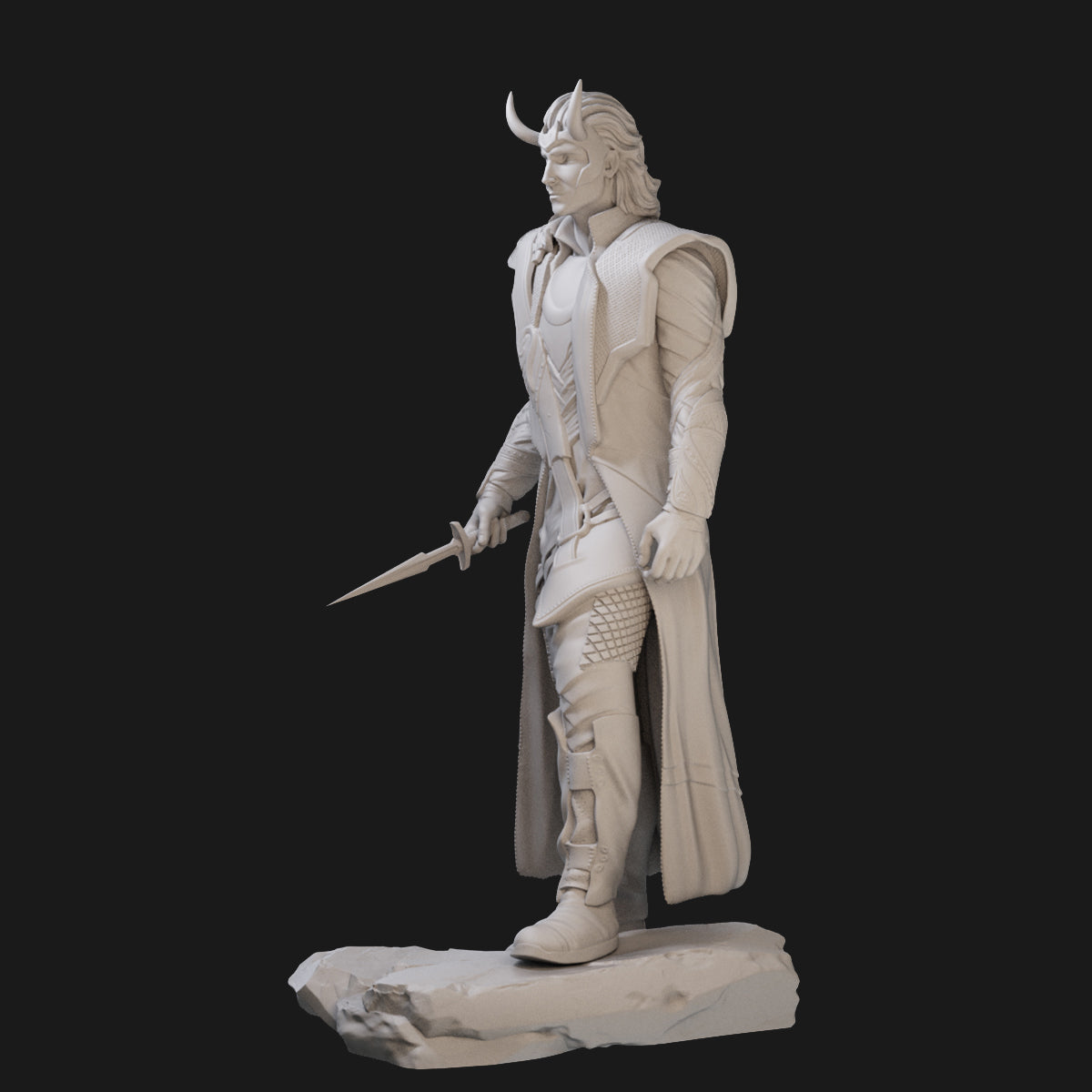 Loki Comics Version 3D Printing Scale GK Resin Figure