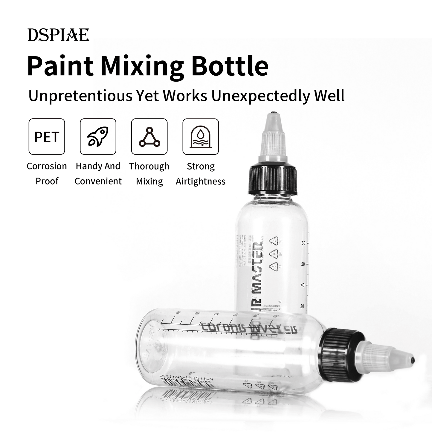 DSPIAE MS-B75 Paint Mixing Bottle