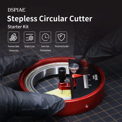 DSPIAE MT-EC Stepless Circular Cutter Starter Kit