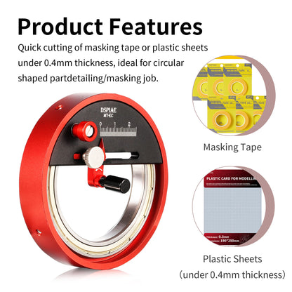 DSPIAE MT-EC Stepless Circular Cutter Starter Kit