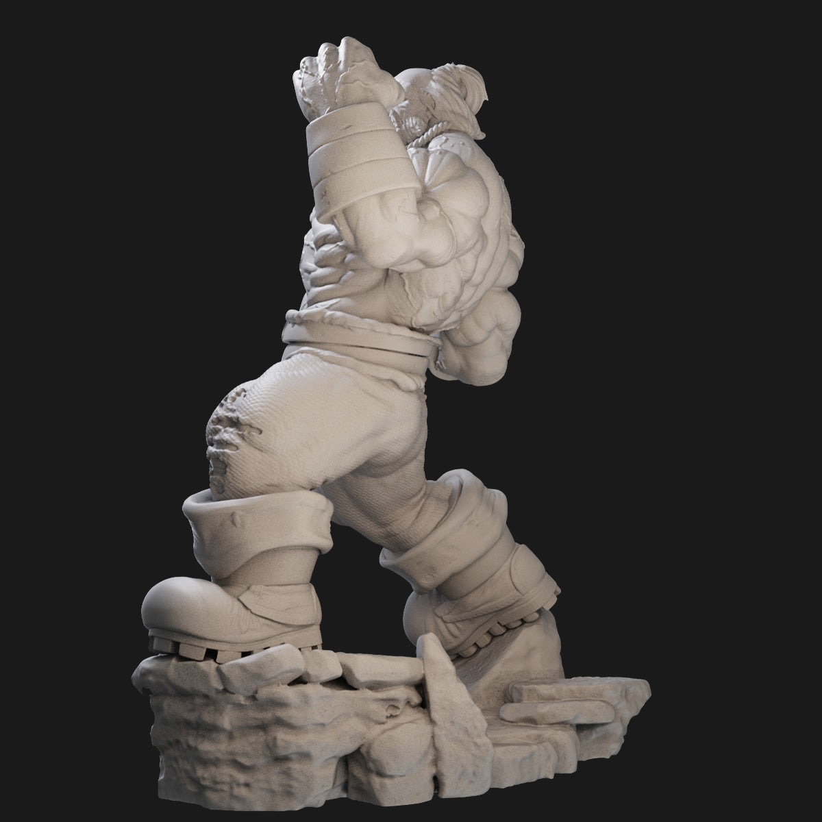 Maestro Hulk 3D Printing Scale GK Resin Figure