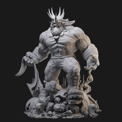 Maestro Incredible Hulk 3D Printing Scale GK Resin Figure