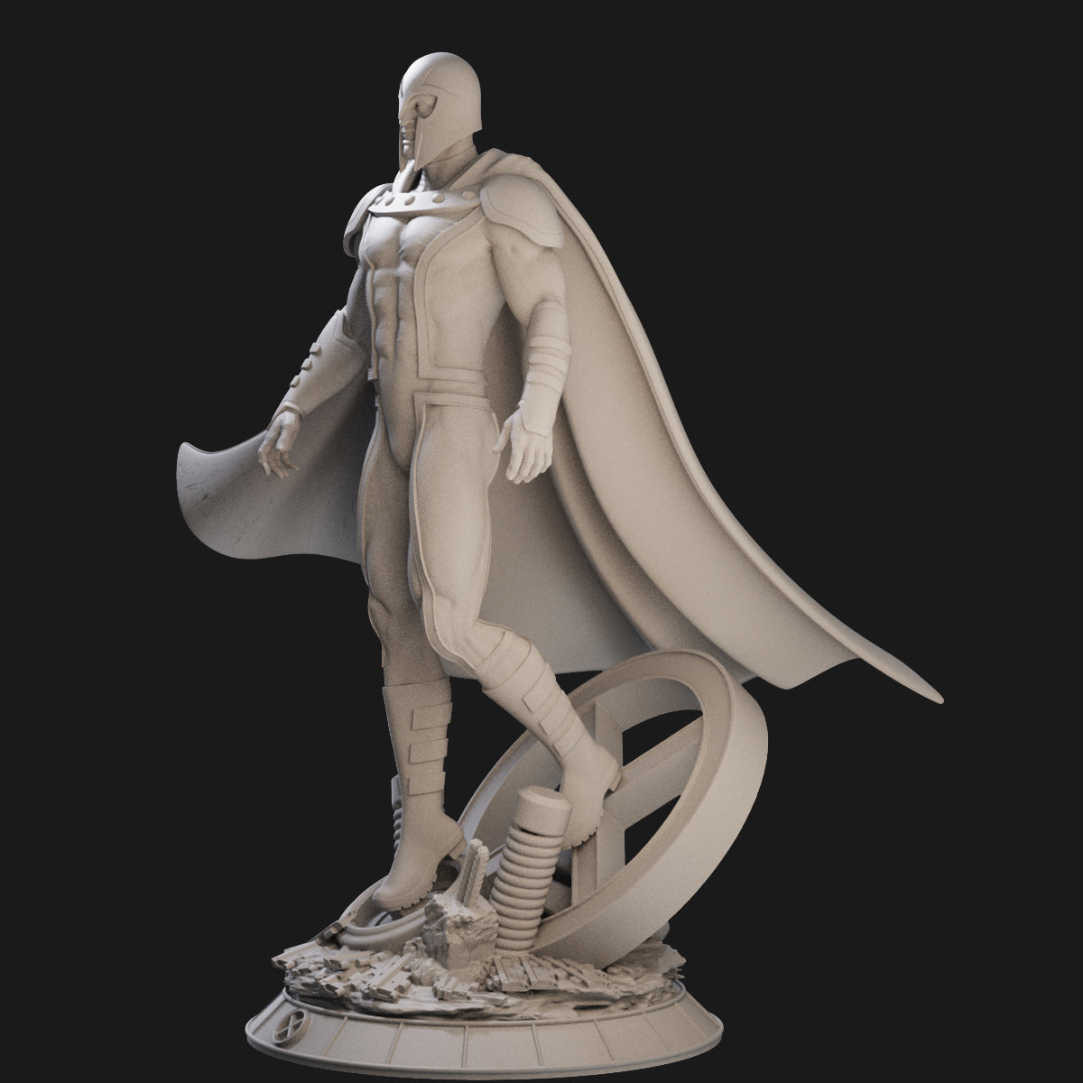 Magneto Comics X-Men 3D Printing Scale GK Resin Figure