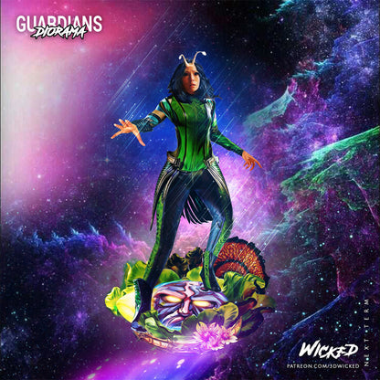 Mantis Guardians of the Galaxy 3D Printing Scale GK Resin Figure