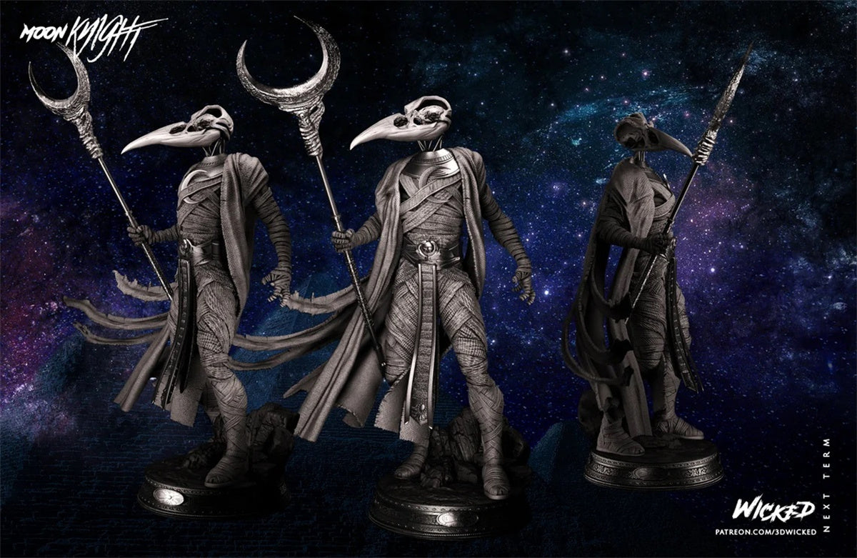 Moon God Khonsu 3D Printing Scale GK Resin Figure