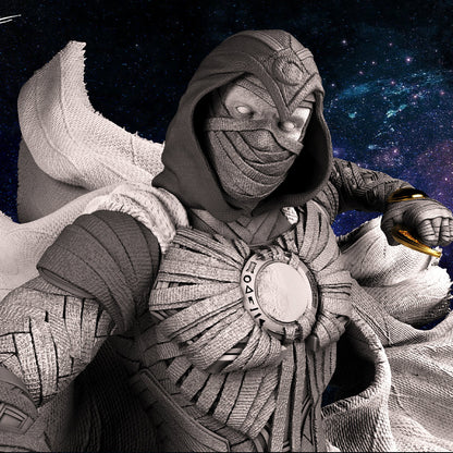 Moon Knight Mark Spector 3D Printing Scale GK Resin Figure