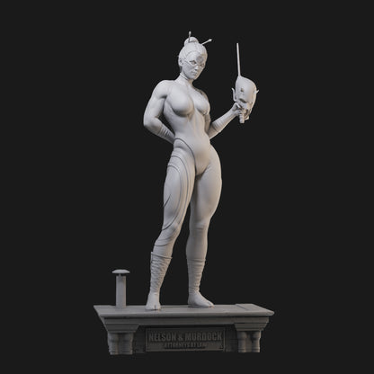 Ms. Bullseye 3D Printing Scale GK Resin Figure