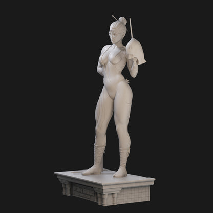 Ms. Bullseye 3D Printing Scale GK Resin Figure