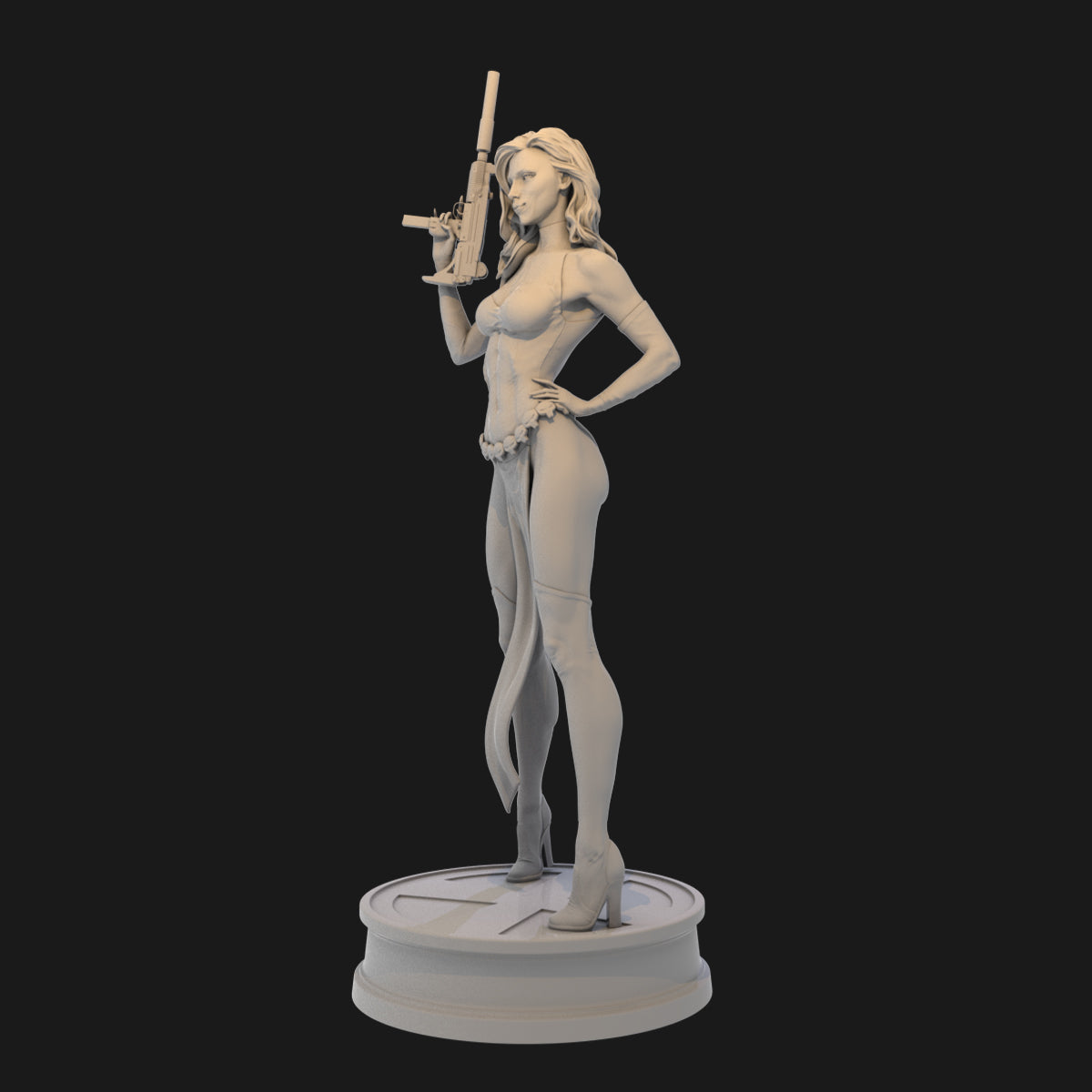 Mystique Raven X-Men 3D Printing Scale GK Resin Figure