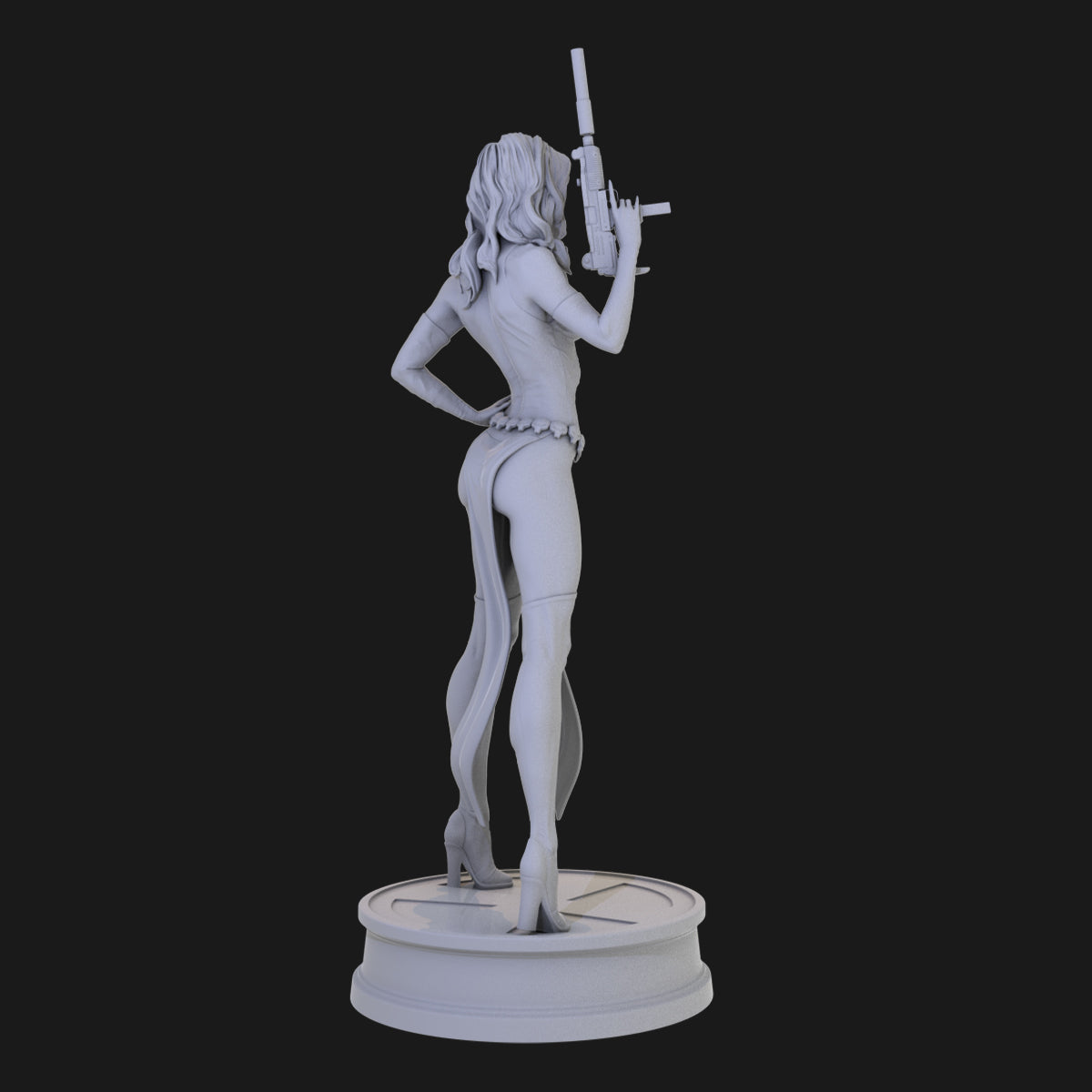 Mystique Raven X-Men 3D Printing Scale GK Resin Figure