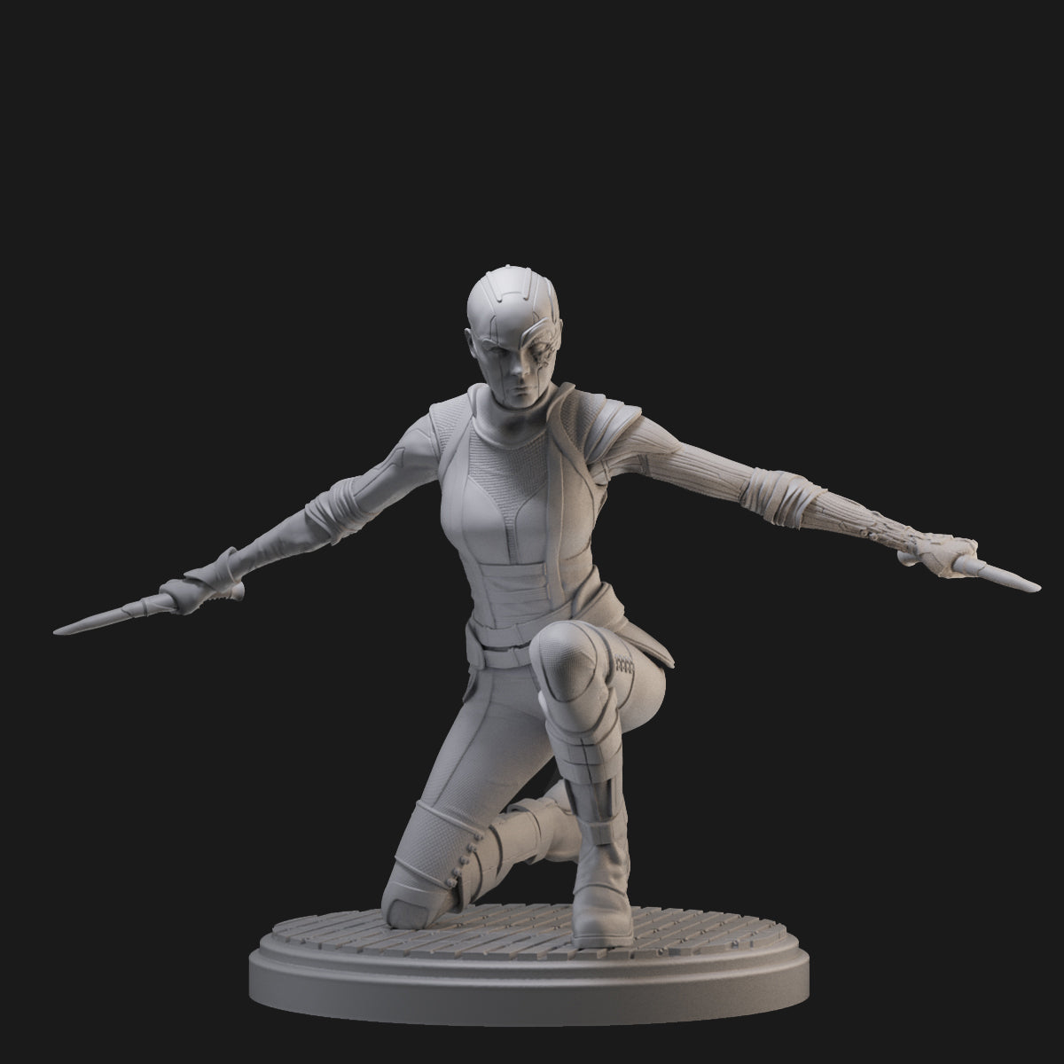 Nebula from Guardians of the Galaxy 3D Printing Scale GK Resin Figure